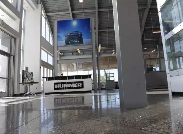 力石伯乐抛光混凝土地坪