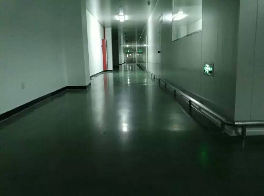 安斯福妙乐医药车间通道地面
