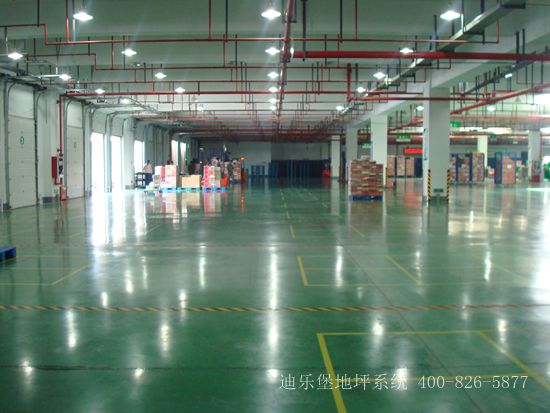 密封固化剂地坪应用于仓库地面