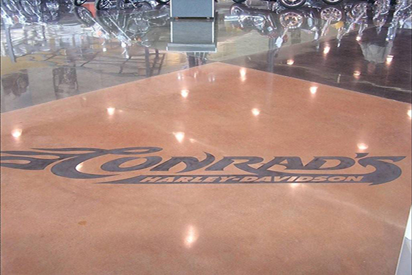 彩色艺术钢化地坪 彩色艺术钢化地坪