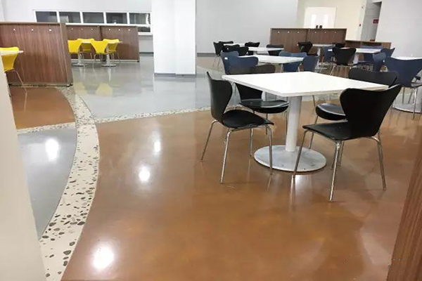 彩色艺术钢化地坪 彩色艺术钢化地坪