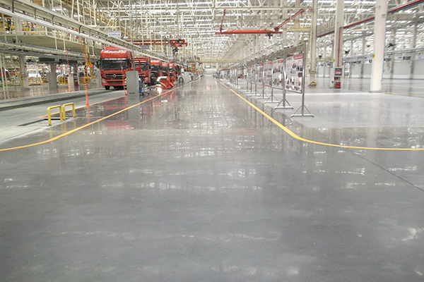 汽车车间固化地坪 汽车车间固化地坪