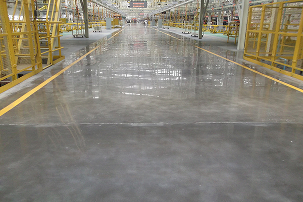 汽车车间固化地坪 汽车车间固化地坪