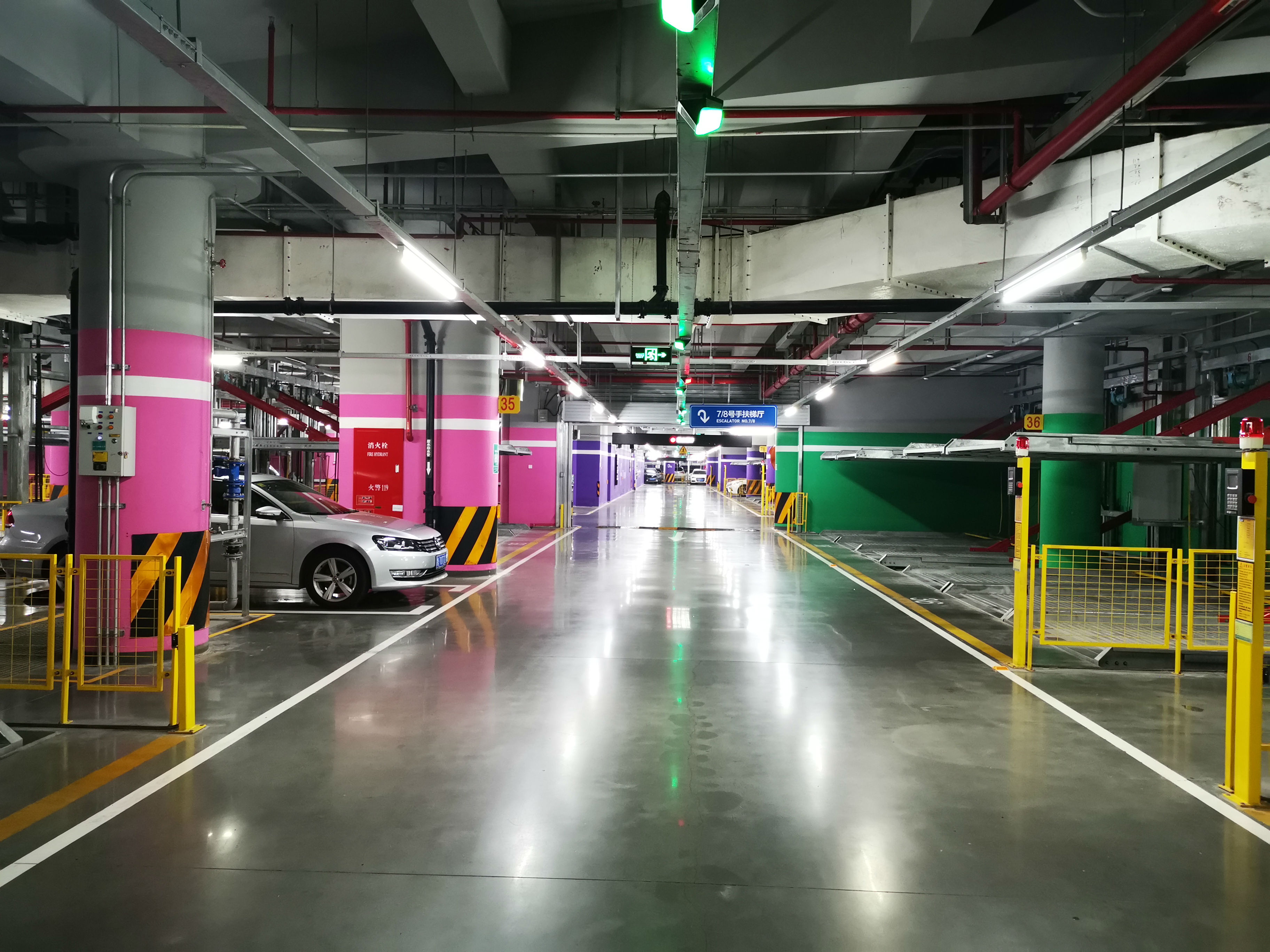 停车场地坪 停车场地坪